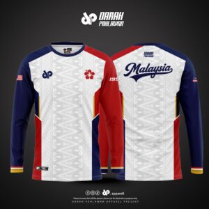 BAJU MALAYSIA MERDEKA 2026 - WHITE EDITION (LONG SLEEVE)
