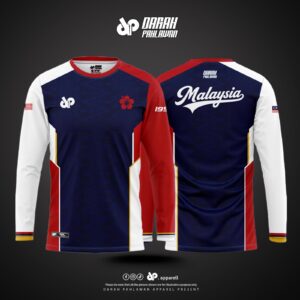 BAJU MALAYSIA MERDEKA 2026 - BLUE EDITION (LONG SLEEVE)